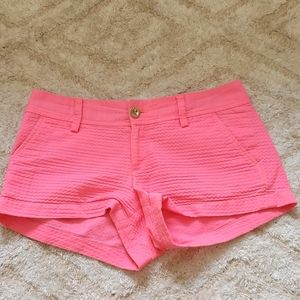 Lilly Pulitzer hot pink Walsh shorts 2